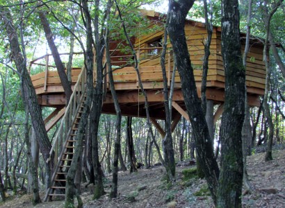 Cabane « Murmure de feuille »